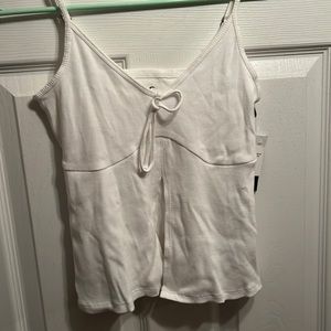 Hollister White Tank Top